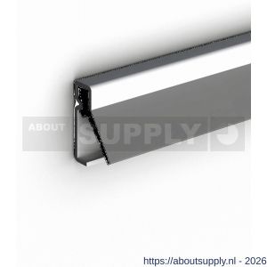 Ellen inbouw tochtprofiel voor 6 mm afbouwspeling AIB-4G wit 300 cm - S51010219 - afbeelding 1
