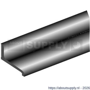Ellen lekdorpelprofiel aluminium ALD-A125 ongeboord 500 cm - S51010046 - afbeelding 1