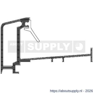 Ellen onderdorpel slijtprofiel deur ANB-S5 300 cm - S51010242 - afbeelding 3