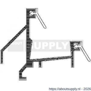 Ellen onderdorpel tochtprofiel raam ANB-11 300 cm - S51010246 - afbeelding 3