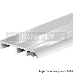 Ellen tochtprofiel slijtdorpel aluminium ARP-5 100 cm dorpel aluminium dicht - S51010095 - afbeelding 1