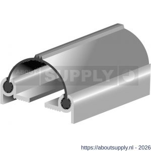 Ellen deurnaaldprofiel DNP aluminium 224 cm - S51010286 - afbeelding 1