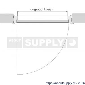 Ellen valdorpel accessoires Ellen Matic Elegance cassette RVS 100 cm - S51010314 - afbeelding 4