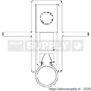 Ellen Matic valdorpel aluminium 2K Euro 63 cm - S51010144 - afbeelding 2
