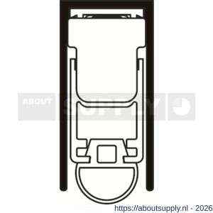 Ellen Matic valdorpel aluminium Uni-Proof 102,8 cm - S51010386 - afbeelding 4