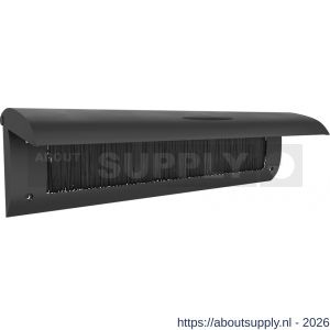 Ellen brievenbusafsluiter tochtklep Letter Plate Lid aluminium zwart - S51010419 - afbeelding 1