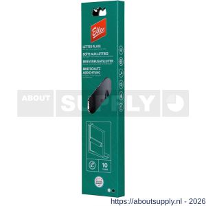 Ellen brievenbusafsluiter tochtklep Letter Plate Lid zwart - S51010422 - afbeelding 2