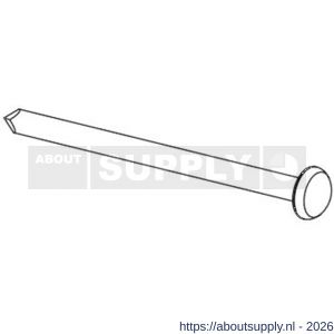 Ellen tochtstripnagel gegalvaniseerd 1.6x25 mm set 55 stuks - S51010343 - afbeelding 1