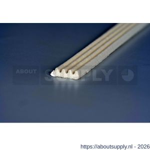 Ellen inbouwprofiel tochtband kunststof zelfklevend Weatherstrip Small kleine kier wit 7.5 m - S51010403 - afbeelding 2