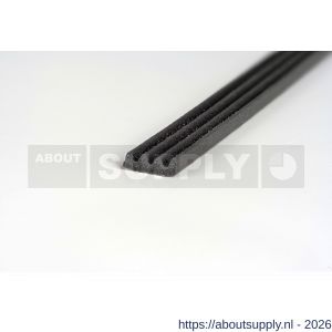 Ellen inbouwprofiel tochtband kunststof zelfklevend Weatherstrip Small kleine kier wit 7.5 m - S51010403 - afbeelding 4
