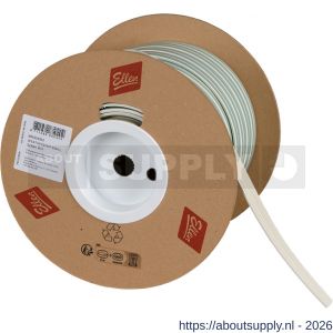 Ellen inbouwprofiel tochtband kunststof zelfklevend Weatherstrip Small kleine kier wit 2x50 m - S51010404 - afbeelding 1