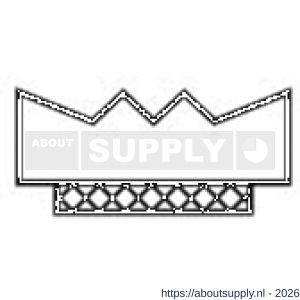 Ellen inbouwprofiel tochtband kunststof zelfklevend Weatherstrip Small kleine kier wit 7.5 m - S51010403 - afbeelding 3