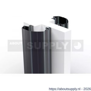 Ellen vingerbeschermingsprofiel Professioneel Finprotect Plus 90-90 zwart 250 cm - S51010067 - afbeelding 1