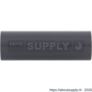 Pipelife sok PVC slagvast diameter 5-8 inch grijs set 10 stuks - S50401023 - afbeelding 2