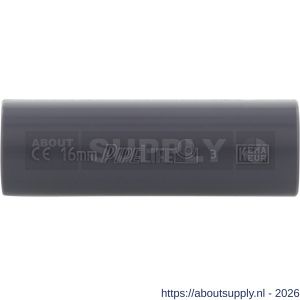 Pipelife sok PVC slagvast diameter 5-8 inch grijs set 10 stuks - S50401023 - afbeelding 5