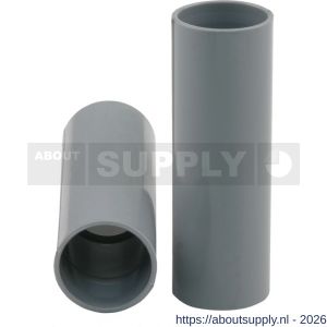 Pipelife sok PVC slagvast diameter 3-4 inch grijs set 3 stuks - S50401025 - afbeelding 1