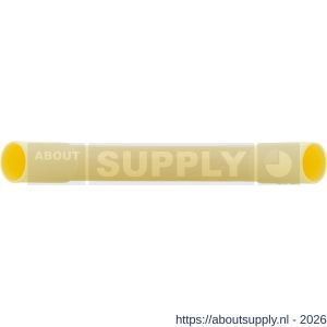 Pipelife bocht PVC slagvast diameter 5/8 inch crème set 5 stuks - S50401018 - afbeelding 2