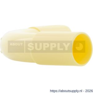 Pipelife bocht PVC slagvast diameter 5/8 inch crème set 5 stuks - S50401018 - afbeelding 3