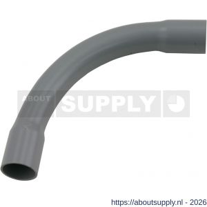 Pipelife bocht PVC slagvast diameter 5-8 inch grijs set 5 stuks - S50401019 - afbeelding 1