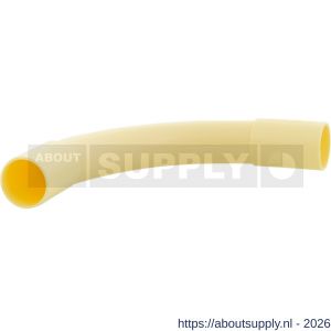 Pipelife bocht PVC slagvast diameter 3-4 inch crème set 3 stuks - S50401020 - afbeelding 7