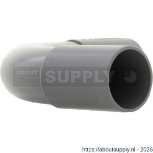 Pipelife bocht PVC slagvast diameter 3-4 inch grijs set 3 stuks - S50401021 - afbeelding 3