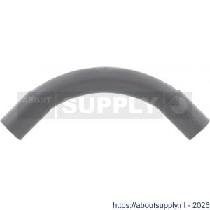 Pipelife bocht PVC slagvast diameter 3-4 inch grijs set 3 stuks - S50401021 - afbeelding 4