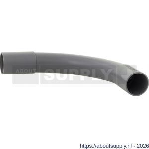Pipelife bocht PVC slagvast diameter 3-4 inch grijs set 3 stuks - S50401021 - afbeelding 6