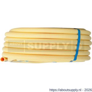 Pipelife installatiebuis diameter 5/8 flexibel Flexivolt low frictIon 20 m geel - S50402000 - afbeelding 4