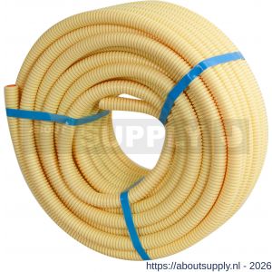Pipelife installatiebuis diameter 5/8 flexibel Flexivolt low frictIon 20 m geel - S50402000 - afbeelding 6