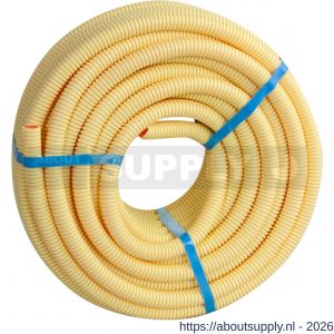 Pipelife installatiebuis diameter 5/8 flexibel Flexivolt low frictIon 20 m geel - S50402000 - afbeelding 7