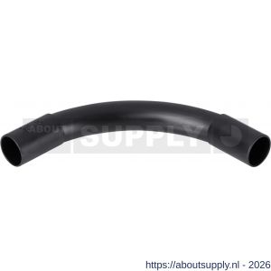 Pipelife bocht diameter 5/8 PVC zwart set 5 stuks - S50402007 - afbeelding 1