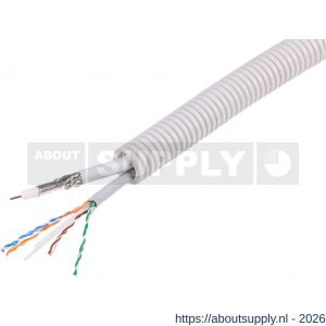Q-Link installatie buis diameter 3-4 flexibel bedraad COAX-UTP CAT6 25 m - S50402003 - afbeelding 1