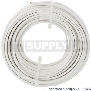 Q-Link tweelingsnoer zwakstroom tot 42 V 2x0,75 mm2 20 m wit - S50401075 - afbeelding 5