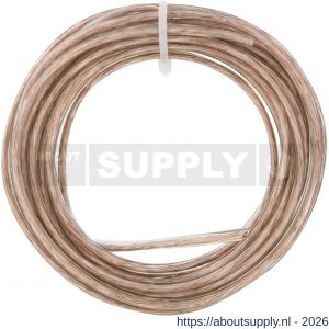 Q-Link tweelingsnoer zwakstroom tot 42 volt 2x0,75 mm2 5 m transparant - S50402097 - afbeelding 5