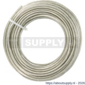 Q-Link tweelingsnoer zwakstroom tot 42 volt 2x0,75 mm2 10 m vertind transparant - S50402099 - afbeelding 2