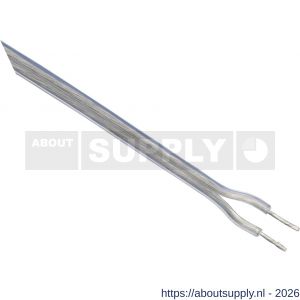 Q-Link tweelingsnoer zwakstroom tot 42 volt 2x0,75 mm2 10 m vertind transparant - S50402099 - afbeelding 1