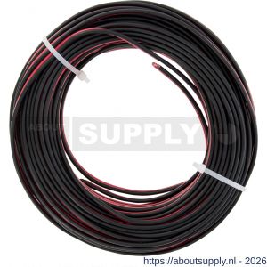 Q-Link luidsprekersnoer 2x0,75 mm2 25 m rood-zwart - S50401074 - afbeelding 2
