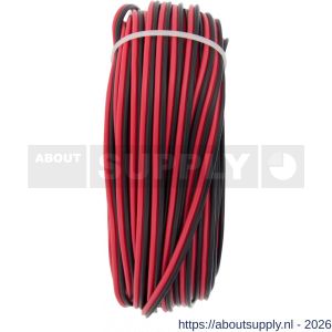 Q-Link luidsprekersnoer 2x0,75 mm2 25 m rood-zwart - S50401074 - afbeelding 3