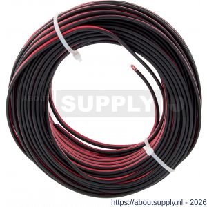 Q-Link luidsprekersnoer 2x0,75 mm2 25 m rood-zwart - S50401074 - afbeelding 5
