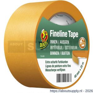Duck fineline tape 48 mm x 25 m - S50402404 - afbeelding 1