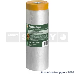 Duck fineline tape-afdekfolie 1400 mm x 18 m - S50402407 - afbeelding 1