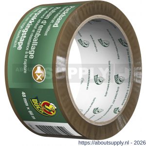 Duck verpakkingstape 48 mm x 66 m bruin - S50402410 - afbeelding 1