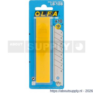 Olfa reserveerve mes groot lB-10B 18 mm set 10 stuks - S50400851 - afbeelding 7