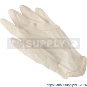 Copenhagen Pro wegwerphandschoen Latex maat L set 100 stuks - S50402382 - afbeelding 1