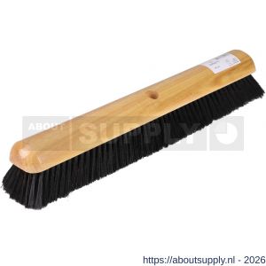 Copenhagen Pro zaalveger zwart haar 50 cm blank gelakt FSC - S50401526 - afbeelding 1