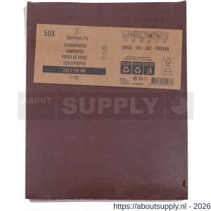 Copenhagen Pro schuurpapier droog K80 set 50 vel - S50401927 - afbeelding 2