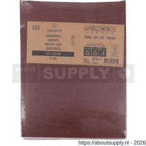 Copenhagen Pro schuurpapier droog K120 set 50 vel - S50401929 - afbeelding 2
