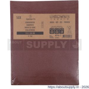 Copenhagen Pro schuurpapier droog K150 set 50 vel - S50401930 - afbeelding 2