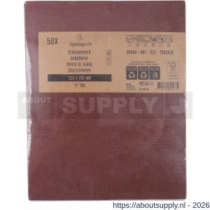 Copenhagen Pro schuurpapier droog K180 set 50 vel - S50401931 - afbeelding 2