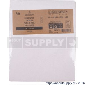Copenhagen Pro schuurpapier lak K100 set 50 vel - S50401932 - afbeelding 2
